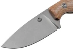 QSP Knife Workaholic QS124-A SK03 Brown Micarta Cuchillo Fijo -Knives And Tools Comercio QS124 A 03 qsp