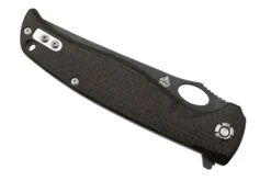 QSP Knife Gavial, QS126-D2 Blackwashed D2, Dark Brown Micarta Navaja -Knives And Tools Comercio QS126 D2 06 qsp