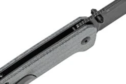 QSP Knife Penguin QS130-B2 Denim Micarta, Blackwashed Navaja -Knives And Tools Comercio QS130 B2 06 qsp