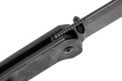 QSP Knife Penguin QS130-U Shredded Carbon Fibre G10, Blackwashed, Navaja 14 QSP Knife Penguin QS130-U Shredded Carbon Fibre G10, Blackwashed, Navaja -Knives And Tools Comercio QS130 U 06 qsp knife