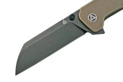 QSP Knife Penguin XL QS130XL-B, Blackwashed 20CV, Bronze Titanium Navaja -Knives And Tools Comercio QS130XL B 03 qsp