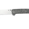 QSP Knife Penguin XL QS130XL-D1, Satin 20CV, Aluminum Foil Carbon Fibre Navaja
