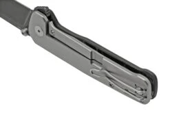 QSP Knife Penguin XL QS130XL-D2, Blackwashed 20CV, Aluminum Foil Carbon Fibre Navaja -Knives And Tools Comercio QS130XL D2 04 qsp