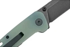 QSP Knife Penguin Mini QS130XS-F2, Blackwashed 14C28N, Natural G10 Navaja -Knives And Tools Comercio QS130XS F2 05 qsp