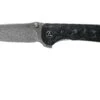 QSP Knife Hawk QS131-E Shredded Fibra De Carbono, Damascus Navaja -Knives And Tools Comercio QS131 E 01 qsp