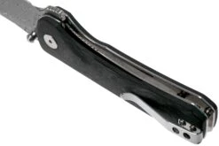 QSP Knife Hawk QS131-E Shredded Fibra De Carbono, Damascus Navaja -Knives And Tools Comercio QS131 E 05 qsp