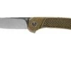 QSP Knife Osprey QS139-D1 Textured Brass, Satin, Navaja -Knives And Tools Comercio QS139 D1 01 qsp knife