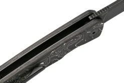 QSP Knife Otter QS140-A2 Blackwashed, Aluminum Foil Carbonfiber Navaja -Knives And Tools Comercio QS140 A2 06 qsp