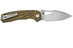QSP Knife Hornbill QS146-A1 Golden Carbon Fiber, Stonewashed, Navaja -Knives And Tools Comercio QS146 A1 02 qsp