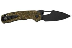 QSP Knife Hornbill QS146-A2 Golden Carbon Fiber, Black Stonewashed, Navaja -Knives And Tools Comercio QS146 A2 02 qsp