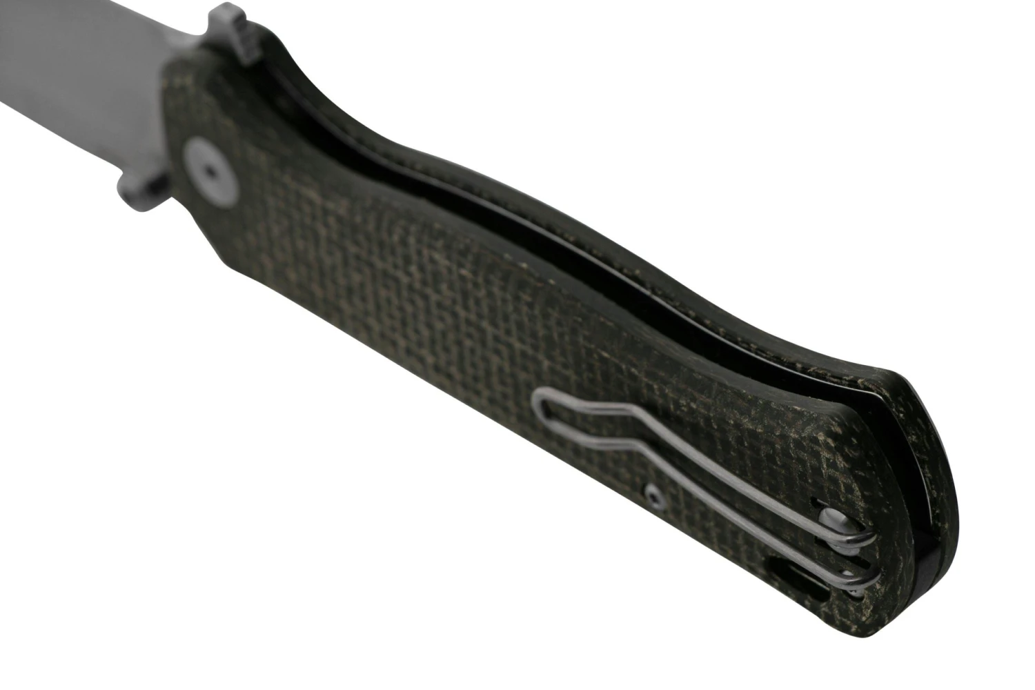 QSP Knife Swordfish QS149-C1 Brown Rough Micarta, Stonewashed, Navaja 6 QSP Knife Swordfish QS149-C1 Brown Rough Micarta, Stonewashed, Navaja - Imagen 4