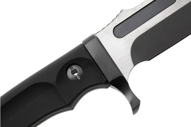 Rambo Last Blood 9416 Bowie Two Tone 3Cr13, Black Polymer Handle, Cuchillo Fijo, Diseño De Dietmar Pohl 7 Rambo Last Blood 9416 Bowie Two Tone 3Cr13, Black Polymer Handle, Cuchillo Fijo, Diseño De Dietmar Pohl - Imagen 5
