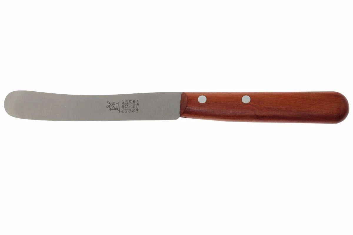 Robert Herder Cuchillo De Desayuno Buckels Carbon, Madera De Ciruelo 3 Robert Herder Cuchillo De Desayuno Buckels Carbon, Madera De Ciruelo