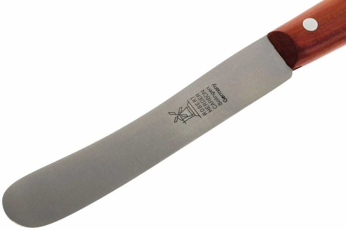 Robert Herder Cuchillo De Desayuno Buckels Carbon, Madera De Ciruelo 4 Robert Herder Cuchillo De Desayuno Buckels Carbon, Madera De Ciruelo - Imagen 2