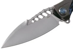 Rike Thor 7 Black Blue G10 Navaja -Knives And Tools Comercio RK THOR7 BB 03 rike knife