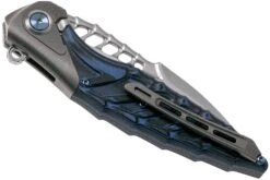 Rike Thor 7 Black Blue G10 Navaja -Knives And Tools Comercio RK THOR7 BB 04 rike knife