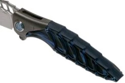 Rike Thor 7 Black Blue G10 Navaja -Knives And Tools Comercio RK THOR7 BB 07 rike knife