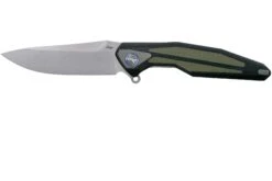 Rike Knife Tulay Black-Green Navaja