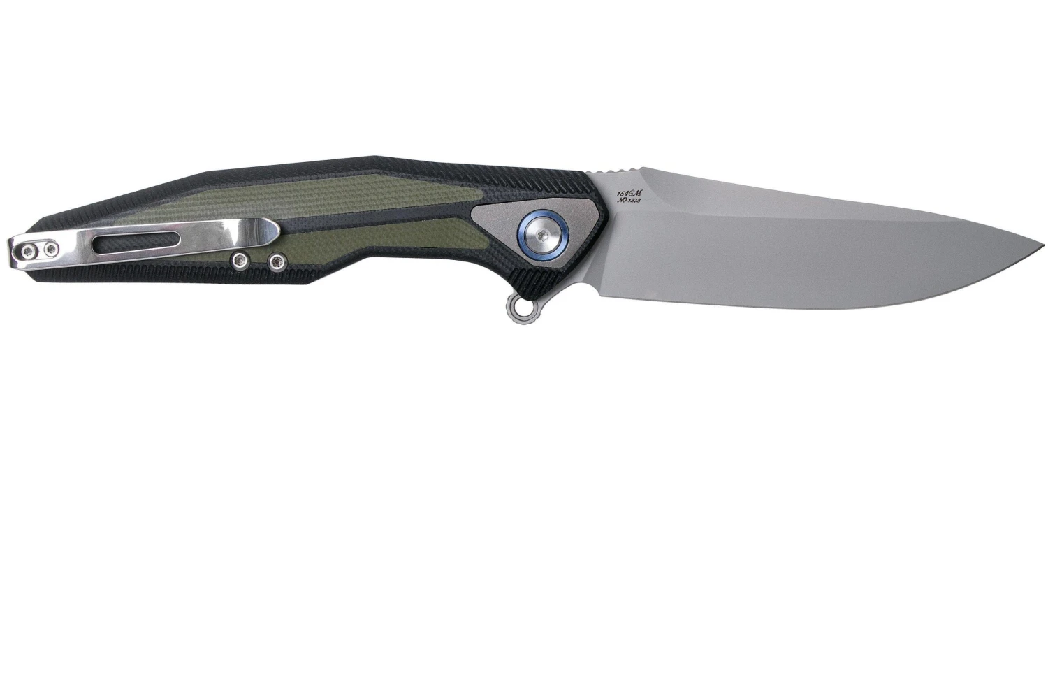 Rike Knife Tulay Black-Green Navaja 4 Rike Knife Tulay Black-Green Navaja - Imagen 2