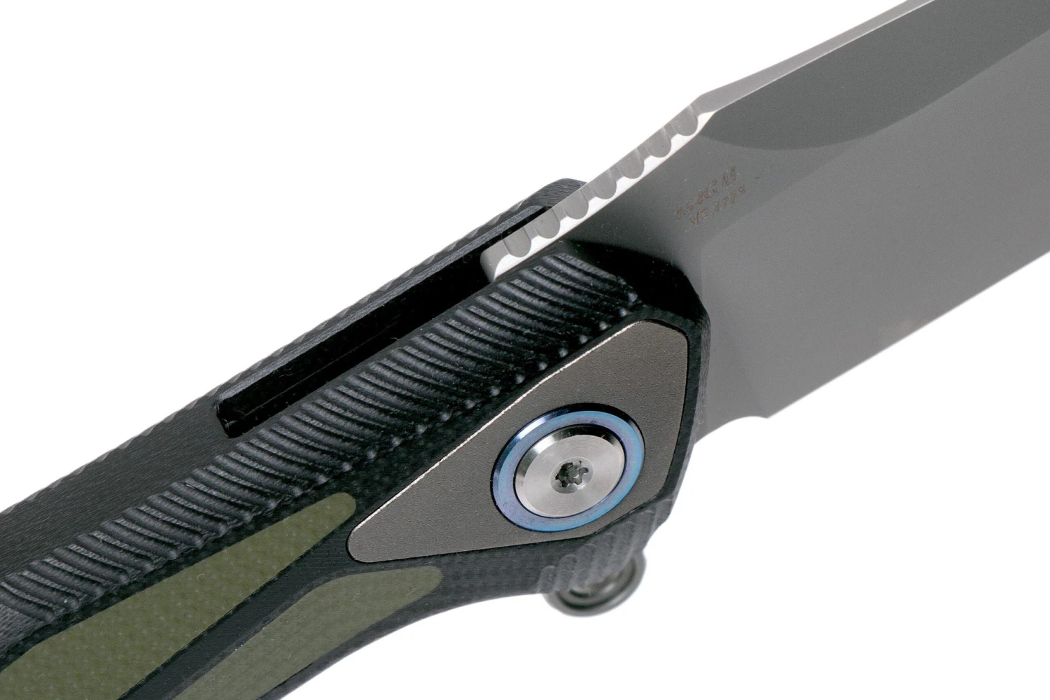 Rike Knife Tulay Black-Green Navaja 8 Rike Knife Tulay Black-Green Navaja - Imagen 6