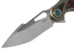 Rike Knife Unicorn Red Carbon Fibre Navaja -Knives And Tools Comercio RK UNI RCF 03 rike knives