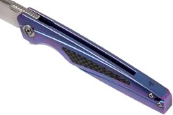 Rike RK803CH-B Blue, Carbon Fibre Inlay Navaja -Knives And Tools Comercio RK803CH B 07 rike knives rk803ch b 07