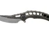Rike Knife Alien4 Acero De Damasco Dark Grey Navaja