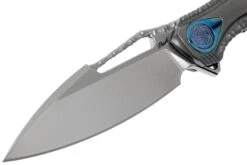 Rike Thor 6 Dark Grey Titanium, Navaja Integral -Knives And Tools Comercio RKTHOR6 DG 03 rike knives rkthor6 dg 03