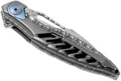 Rike Thor 6 Dark Grey Titanium, Navaja Integral -Knives And Tools Comercio RKTHOR6 DG 04 rike knives rkthor6 dg 04