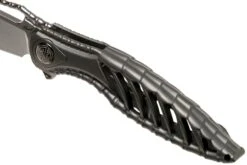 Rike Thor 6 Plain Titanium, Navaja Integral -Knives And Tools Comercio RKTHOR6 07 rike knives