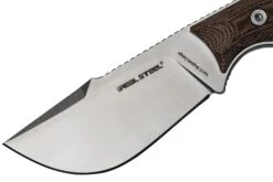 Real Steel Furrier Skinner Red Micarta 3611RM Cuchillo Fijo, Diseño Ivan Braginets -Knives And Tools Comercio RL3611RM 03 realsteel