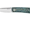 Real Steel Luna, Titanium Blue Geometry 7001TC-BG Navaja Slipjoint -Knives And Tools Comercio RL7001TC BG 01 realsteel