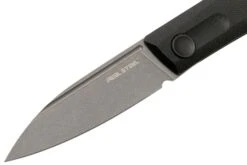 Real Steel Stella Black Canvas Micarta 7055 Knivesandtools Exclusive Navaja, Diseño Poltergeist 11 Real Steel Stella Black Canvas Micarta 7055 Knivesandtools Exclusive Navaja, Diseño Poltergeist -Knives And Tools Comercio RL7055 03 real steel