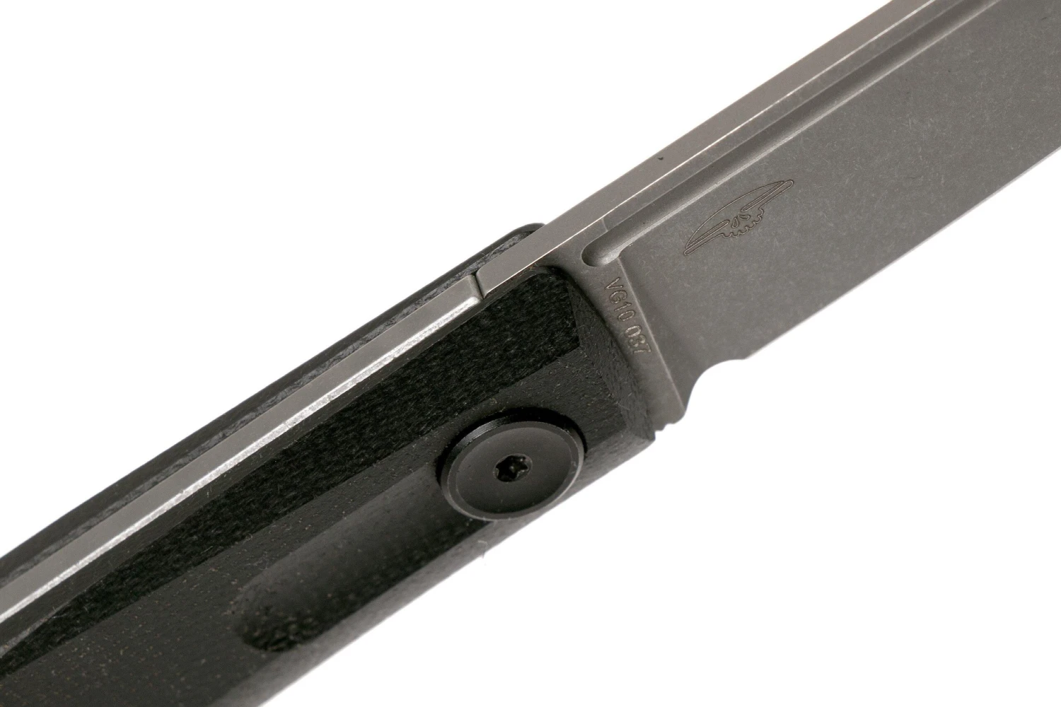 Real Steel Stella Black Canvas Micarta 7055 Knivesandtools Exclusive Navaja, Diseño Poltergeist 8 Real Steel Stella Black Canvas Micarta 7055 Knivesandtools Exclusive Navaja, Diseño Poltergeist - Imagen 6