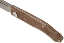 Real Steel Stella Natural Canvas Micarta 7056 Knivesandtools Exclusive Navaja, Diseño Poltergeist -Knives And Tools Comercio RL7056 07 real steel