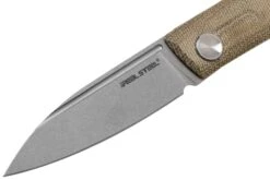 Real Steel Stella Green Canvas Micarta 7057 Knivesandtools Exclusive Navaja, Diseño Poltergeist -Knives And Tools Comercio RL7057 03 real steel