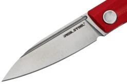 Real Steel Stella Red G10 7058 Navaja Slipjoint, Diseño Poltergeist -Knives And Tools Comercio RL7058 03 realsteel