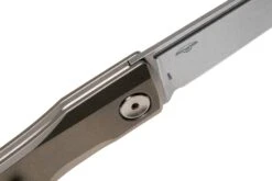 Real Steel Solis 7061S Beadblast Titanium, Silver, Navaja Slipjoint, Poltergeist Design 14 Real Steel Solis 7061S Beadblast Titanium, Silver, Navaja Slipjoint, Poltergeist Design -Knives And Tools Comercio RL7061S 06 real steel