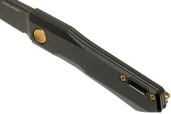 Real Steel Solis 7063G Black Titanium, Gold, Navaja Slipjoint, Poltergeist Design -Knives And Tools Comercio RL7063G 07 real steel