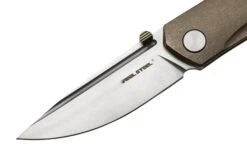 Real Steel Luna Maius Titanium Tan Bronze 7092, Navaja -Knives And Tools Comercio RL7092 03 realsteel
