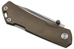 Real Steel Luna Maius Titanium Tan Bronze 7092, Navaja -Knives And Tools Comercio RL7092 06 realsteel