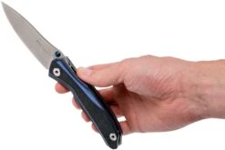 Real Steel Horus E802 Black/Blue 7432, Navaja 17 Real Steel Horus E802 Black/Blue 7432, Navaja -Knives And Tools Comercio RL7432 08 real steel