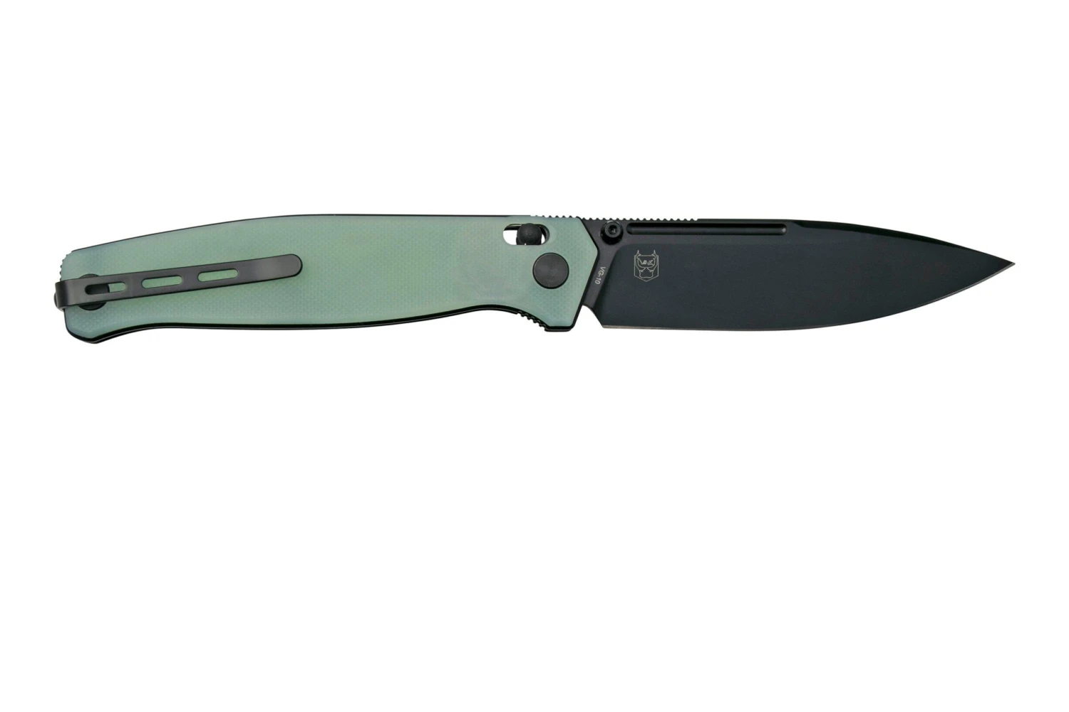 Real Steel Huginn 7653NB Natural G10, Black, Knivesandtools Exclusive Navaja 4 Real Steel Huginn 7653NB Natural G10, Black, Knivesandtools Exclusive Navaja - Imagen 2