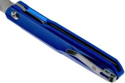 Real Steel G5 Conamorph Frontflipper Mk. II 7838 Intense Blue Navaja, Ostap Hel Design -Knives And Tools Comercio RL7838 05 real steel knives