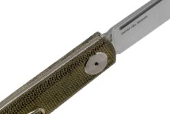 Real Steel Gslip Compact, Green Micarta KATO Exclusive -Knives And Tools Comercio RL7865 06 real steel kato exclusive