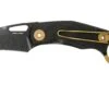Real Steel Shade 7914 Black Black Gold Karambit Navaja, Poltergeist Design -Knives And Tools Comercio RL7914 01 real steel