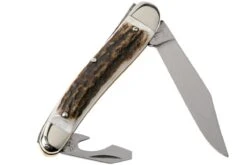 Robert Klaas Classic Line 100mm, Real Stag 383-451 Navaja Con Abrebotellas -Knives And Tools Comercio RS383 451 03 robert klaas rs383 451 03