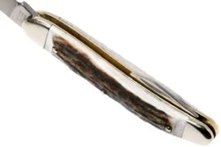 Robert Klaas Classic Line 100mm, Real Stag 383-451 Navaja Con Abrebotellas -Knives And Tools Comercio RS383 451 05 robert klaas rs383 451 05