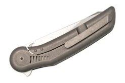 Reate Gents 9 Dark Bead Blast Titanium, M390, GTS-DBB Navaja -Knives And Tools Comercio RT GTS DBB 04 reate