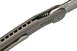 Reate Gents 9 Dark Bead Blast Titanium, M390, GTS-DBB Navaja -Knives And Tools Comercio RT GTS DBB 06 reate